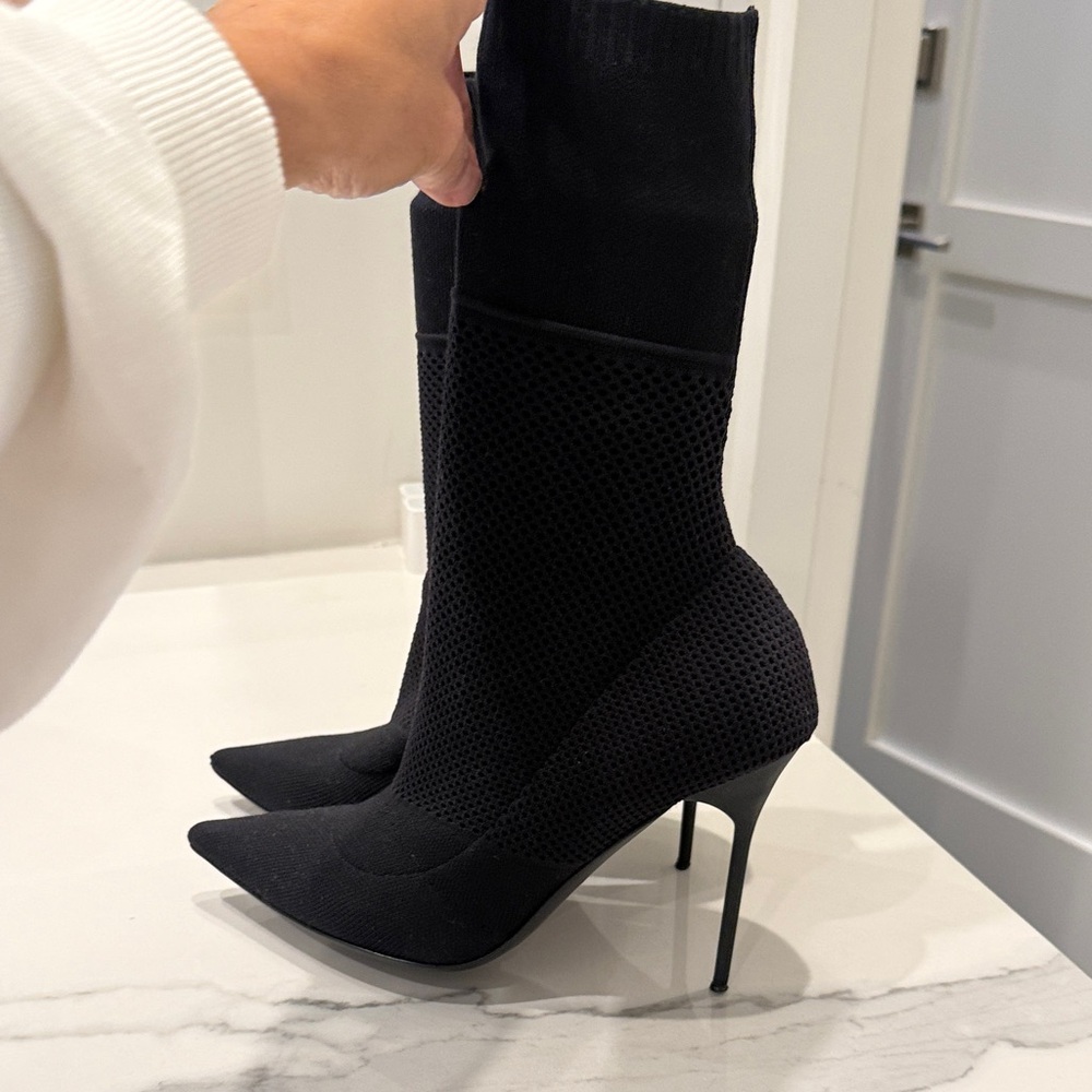 Burberry sock boots